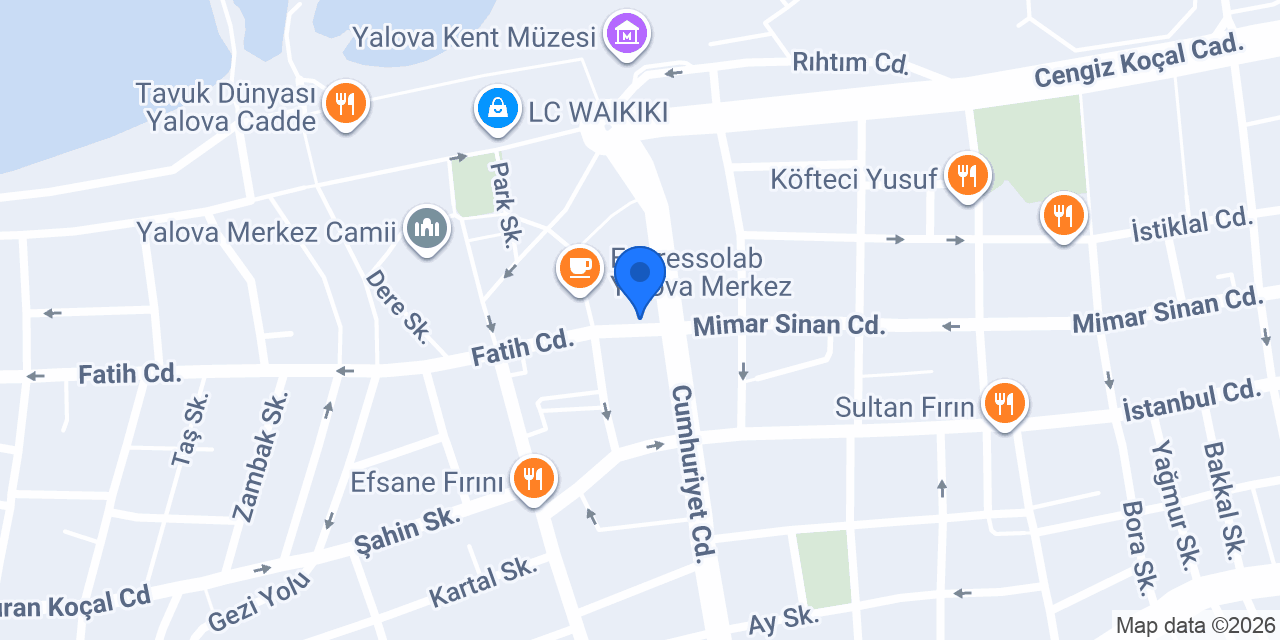 Lilyum Pastanesi konumu