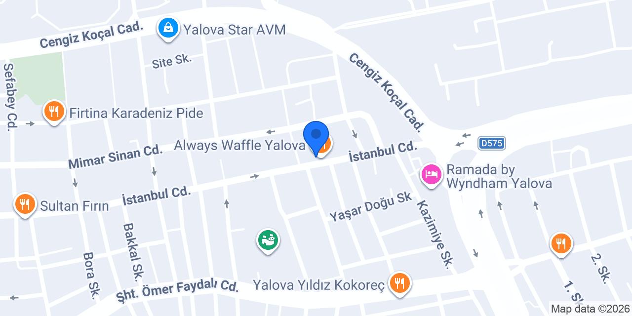 ED DUSAKABİN YALOVA SAUNA konumu