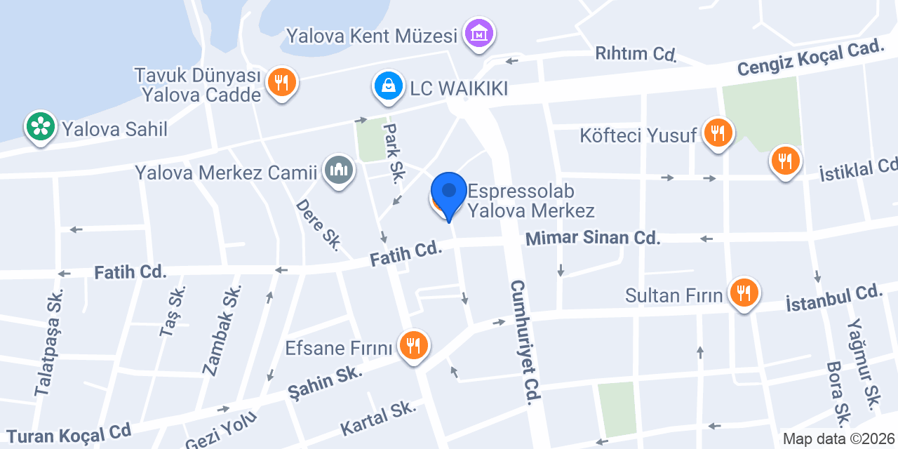 Bir’iz Coffee konumu