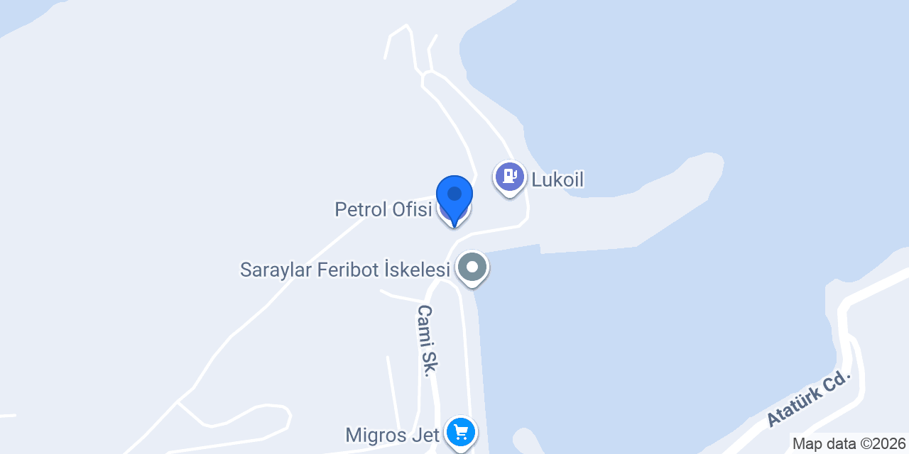 Petrol Ofisi konumu