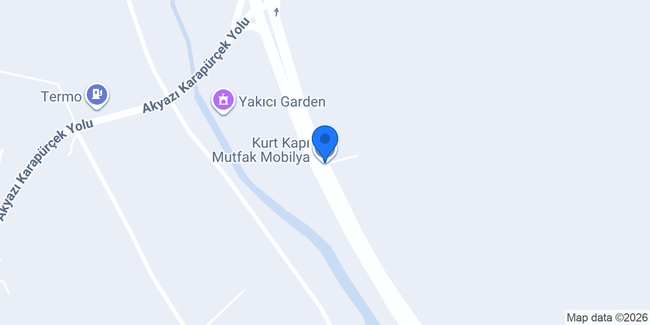 Kurt Kapı Mutfak Mobilya konumu
