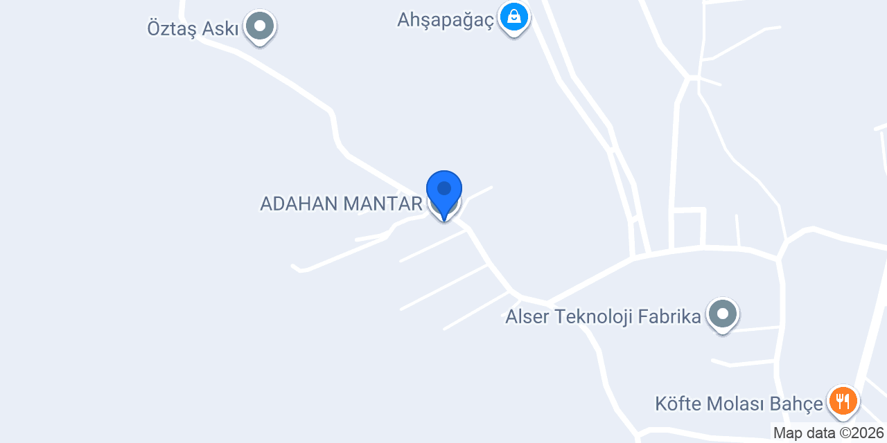 ADAHAN MANTAR konumu