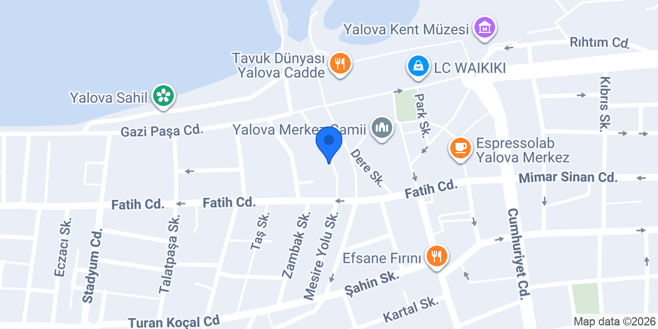 Mackbear Coffee CO. Yalova konumu