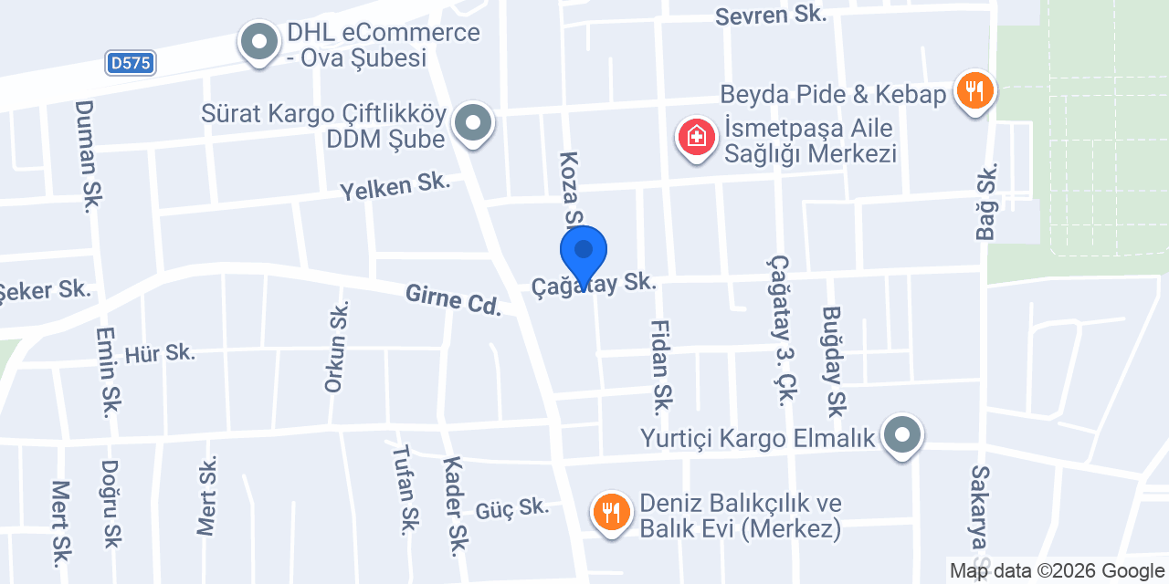 Burak pide konumu