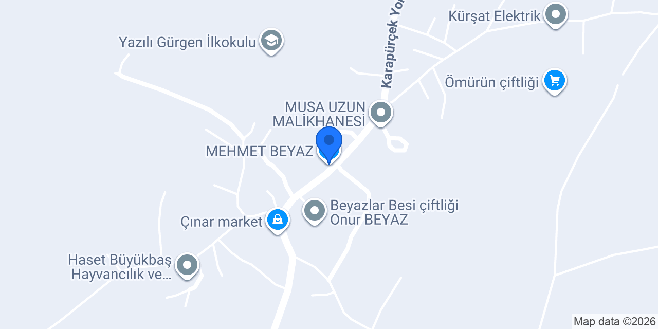 MEHMET BEYAZ konumu
