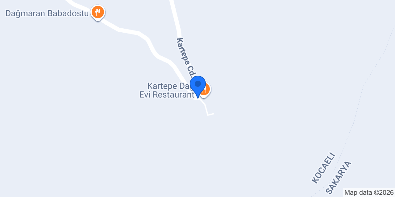 Kartepe panda evi konumu