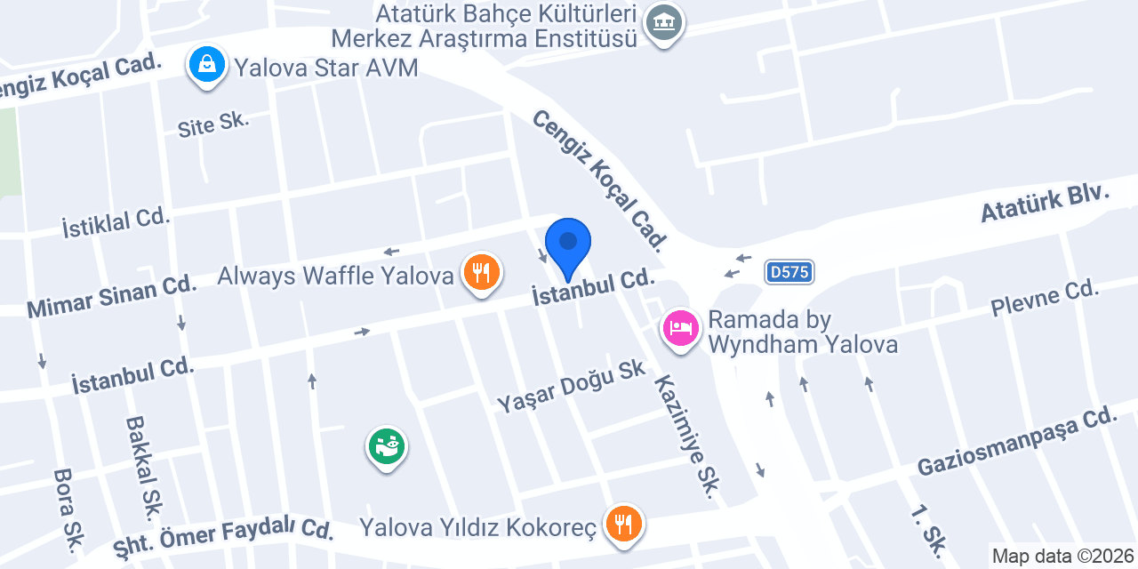 Dörtyol Taksi konumu