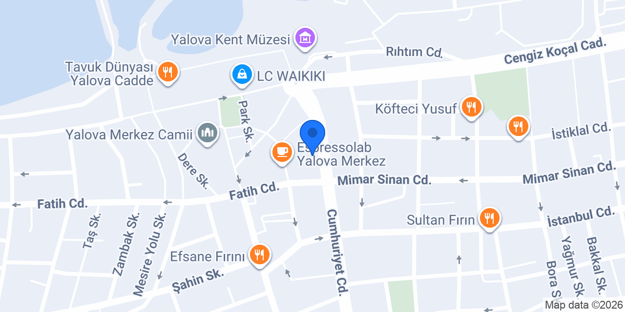 Kupon Koza konumu