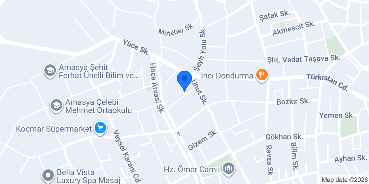 AMASYA WEB DESİGN konumu