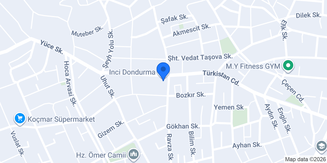 Inci Dondurma konumu