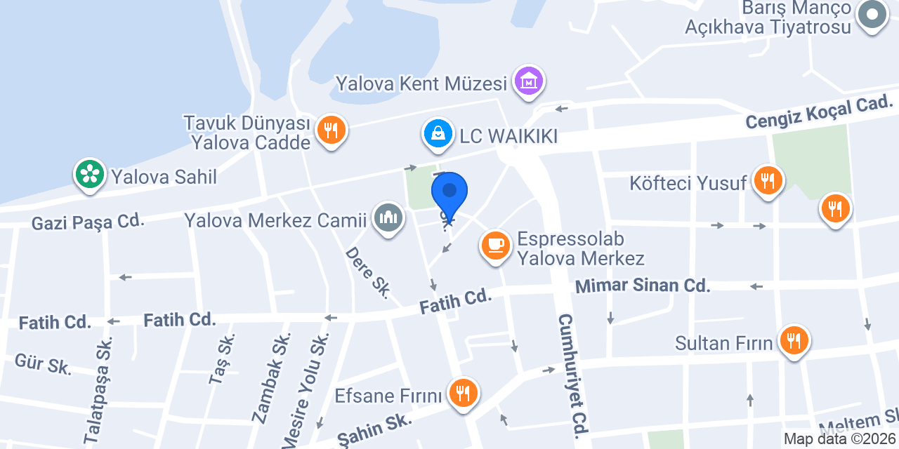 Tost Center konumu
