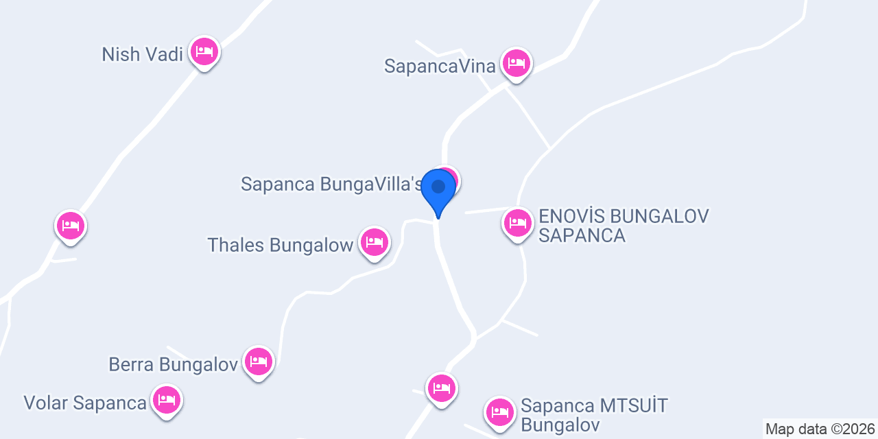 Bahane Bungalov konumu