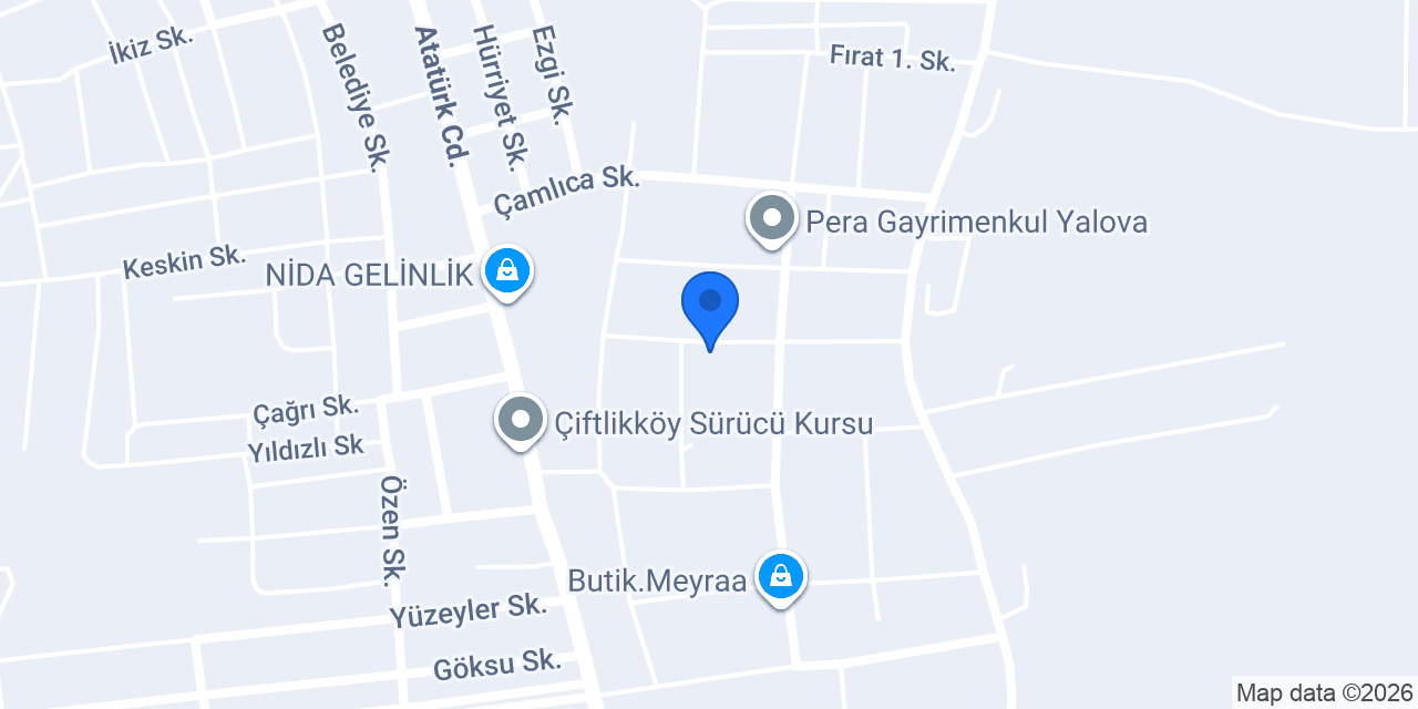 Yalova Hızlı Elektrik 7/24 konumu