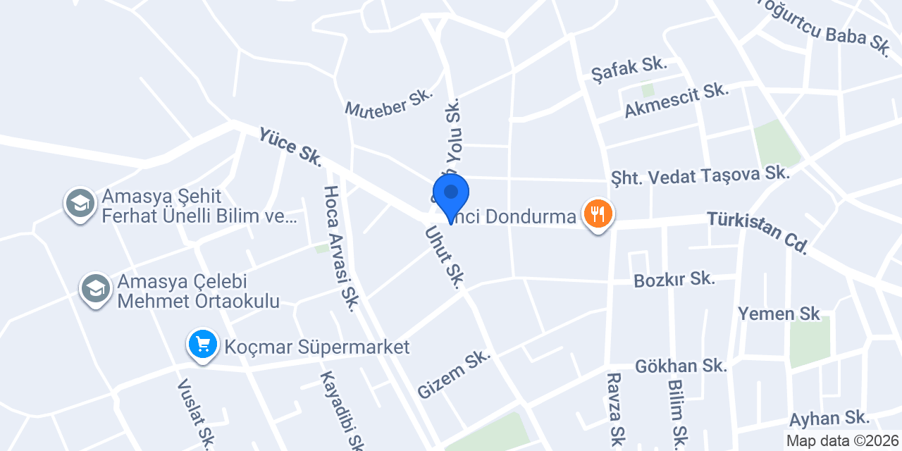 Özgür Eczanesi konumu