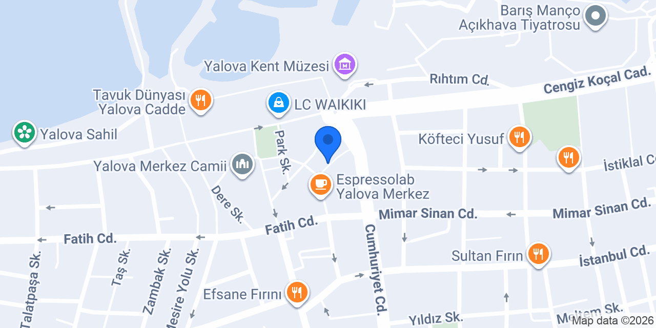 Granny’s Waffles Yalova konumu