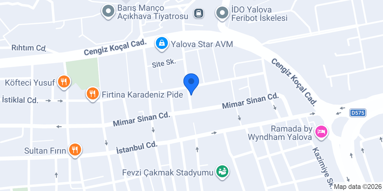 Isımax Mühendislik konumu