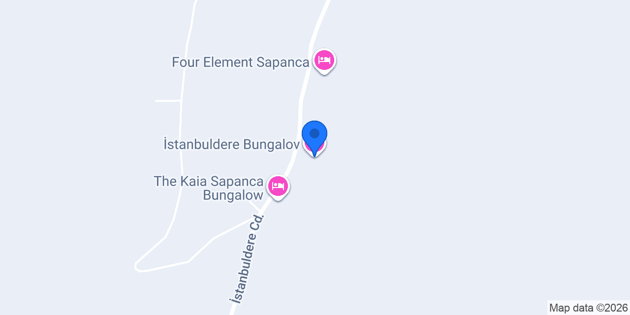 İstanbuldere Bungalov konumu