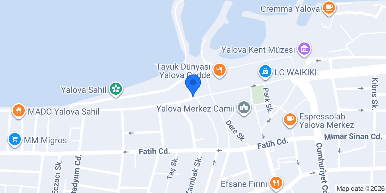 Çikolata Evim Yalova konumu