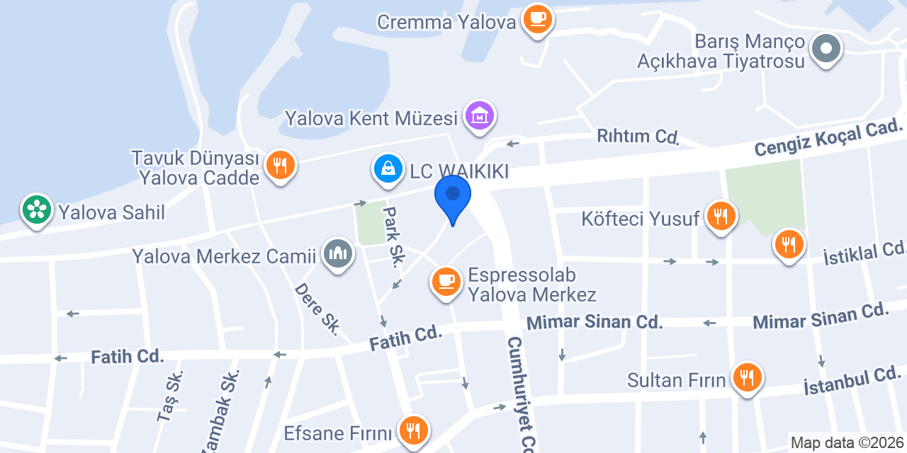 KARABİBER RESTAURANT konumu