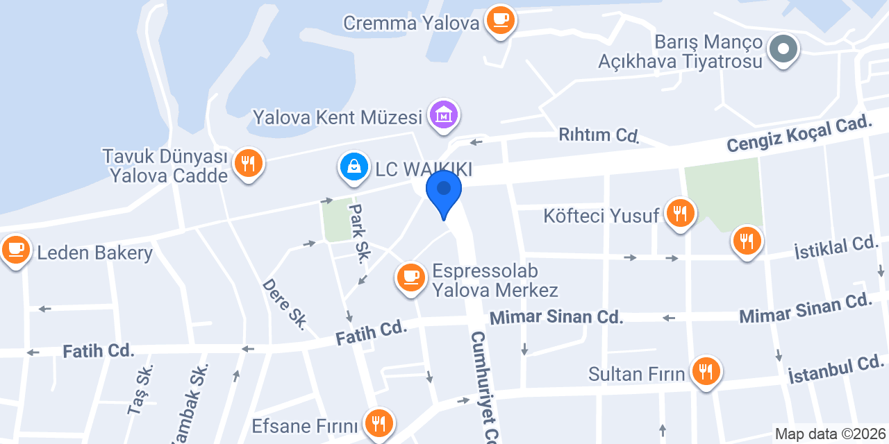 Liman Pastanesi konumu