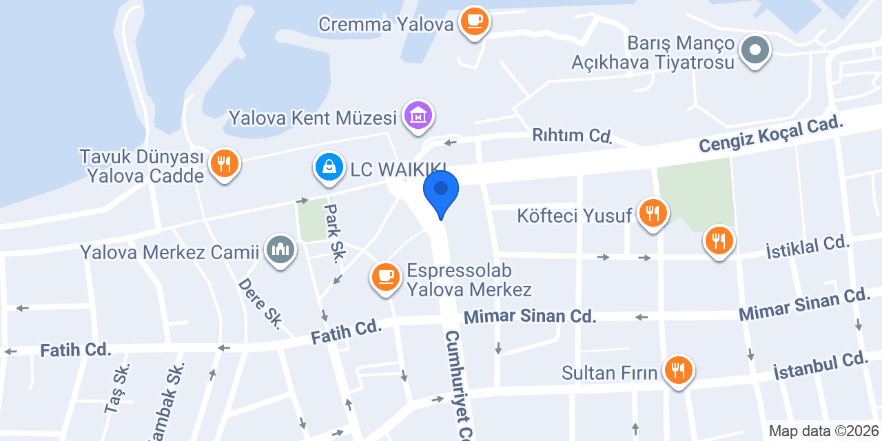 Violet Çiçek Evi konumu