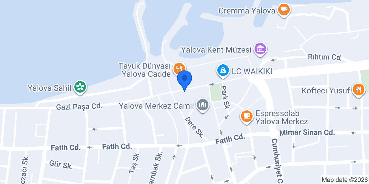 Engelsiz Cafe - Yalova konumu