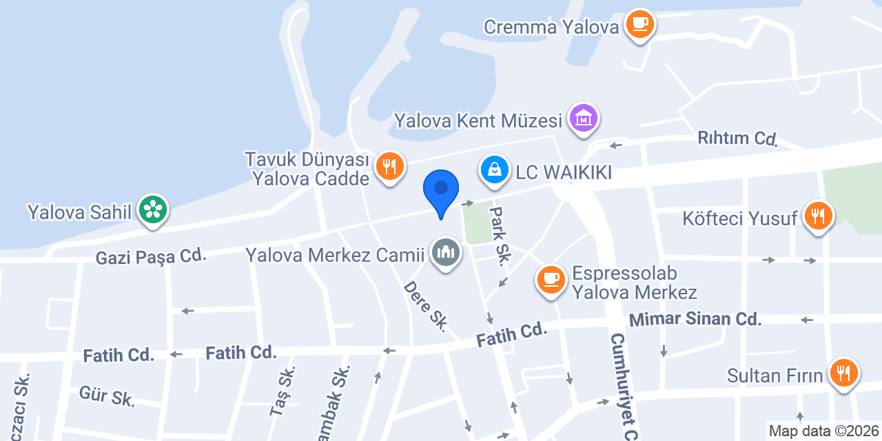 Güçlü Kurs Yalova konumu