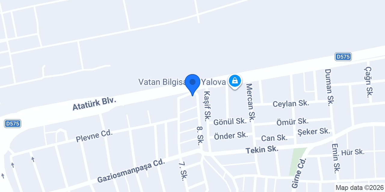 YAVUZLAR TAŞ DEKOR konumu