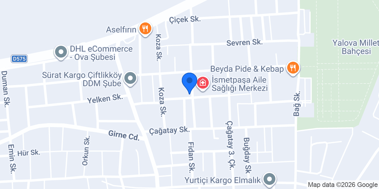 Mervem Eczanesi konumu