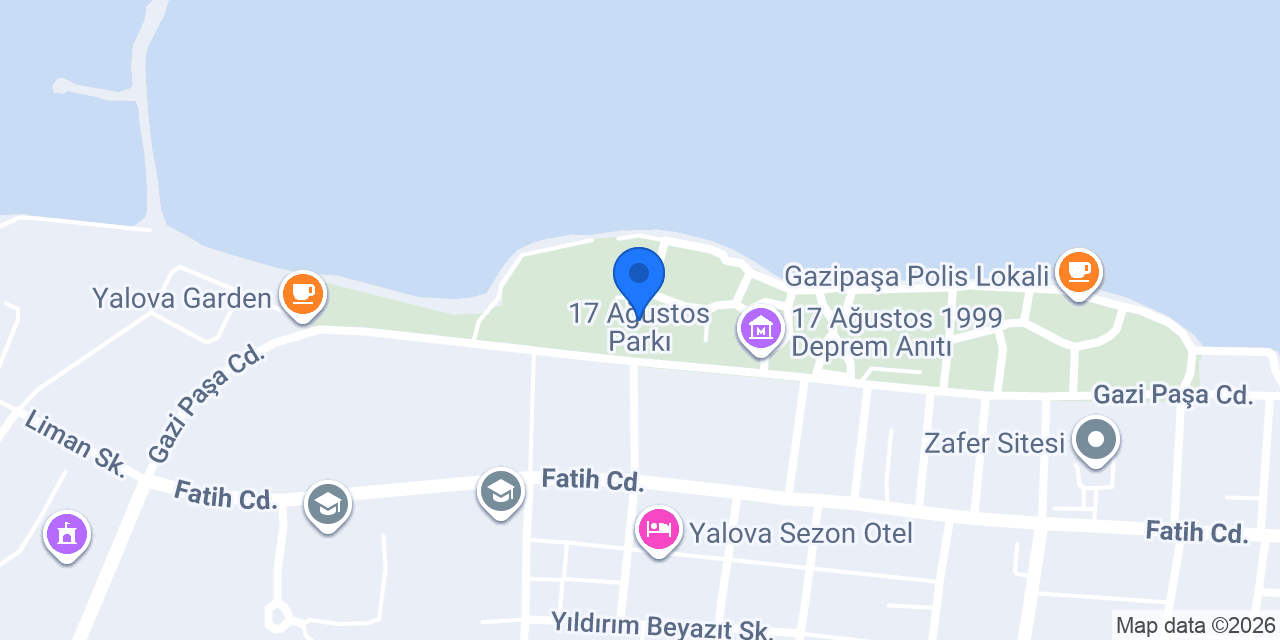 17 Ağustos Parkı konumu