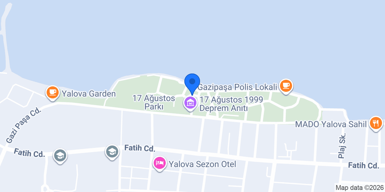 Yalova Rüya Masaj konumu