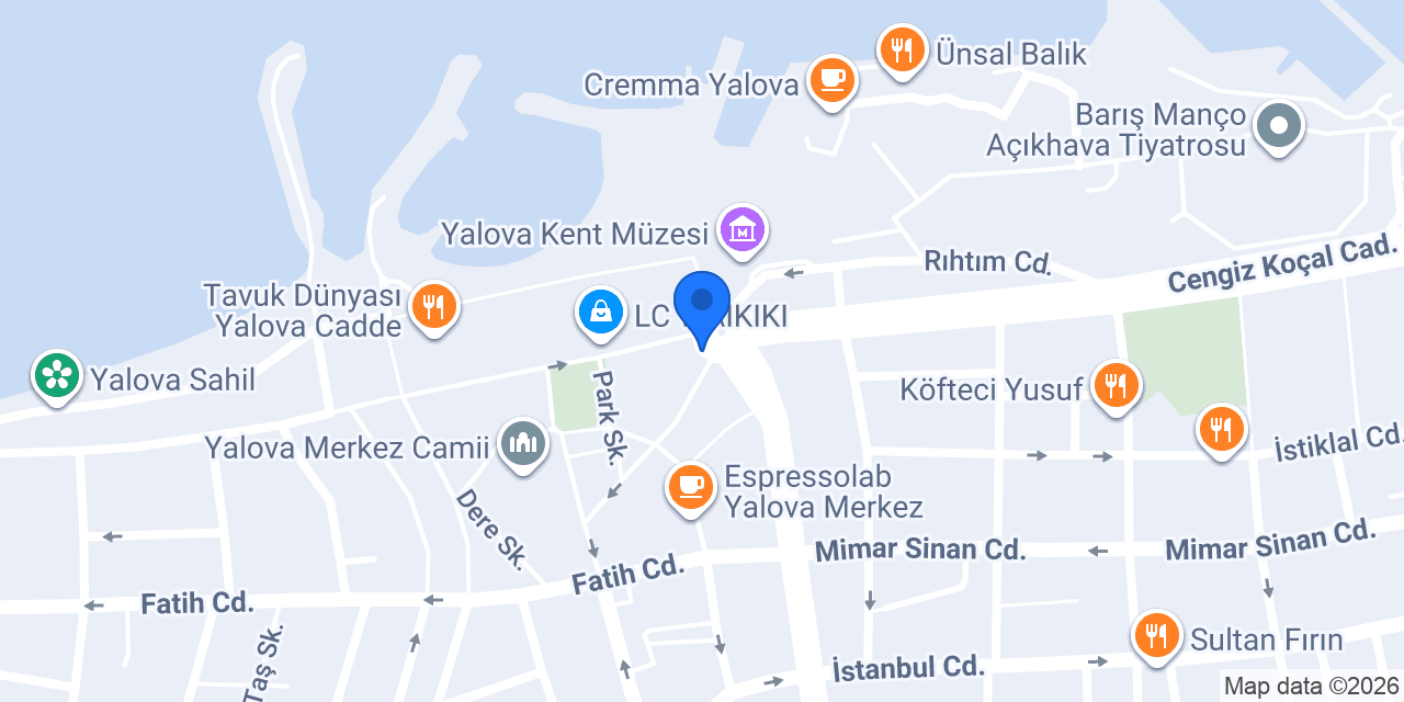 Pera Nail Studio konumu