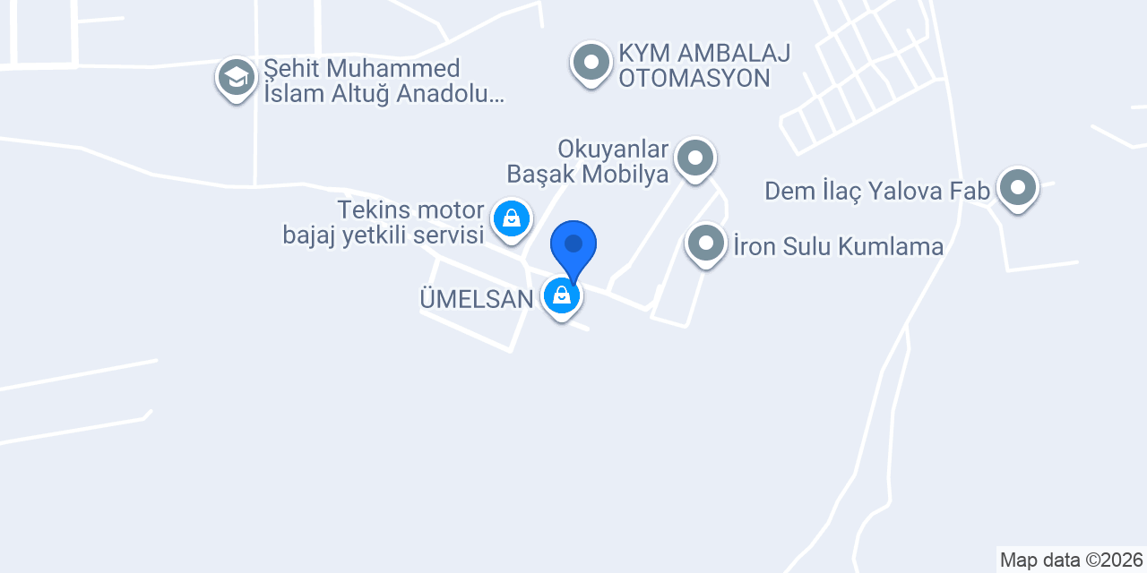 Center Sanayi Yalova konumu