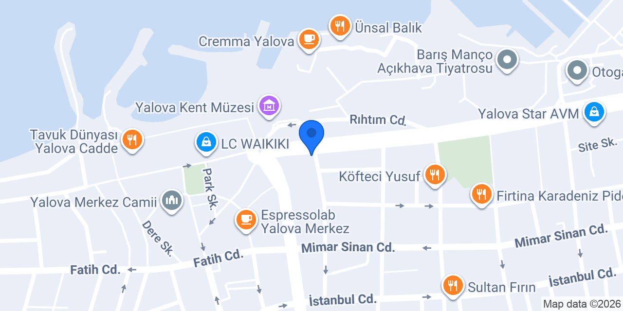 CADDE KATIK YALOVA konumu