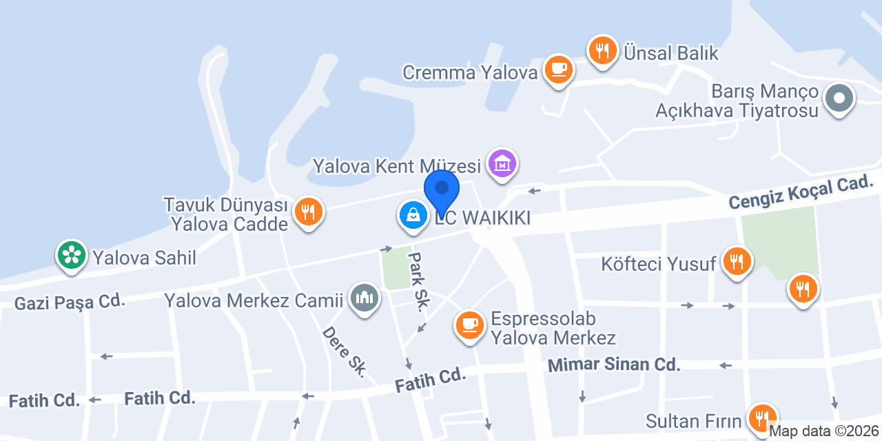 Yalova Peron77 Cafe & Bar konumu