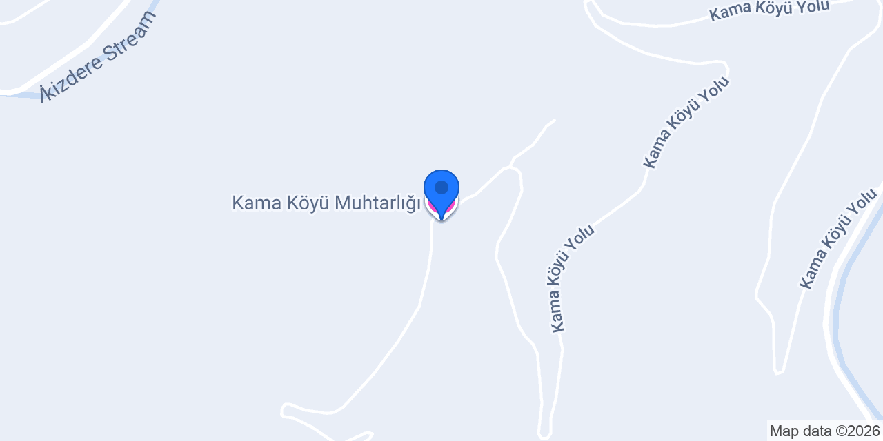 Kama Köyü Muhtarlığı konumu