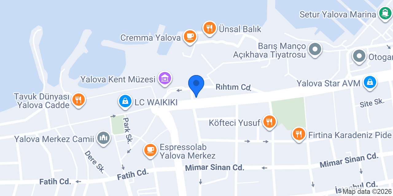 Albaraka Türk Yalova Şubesi konumu