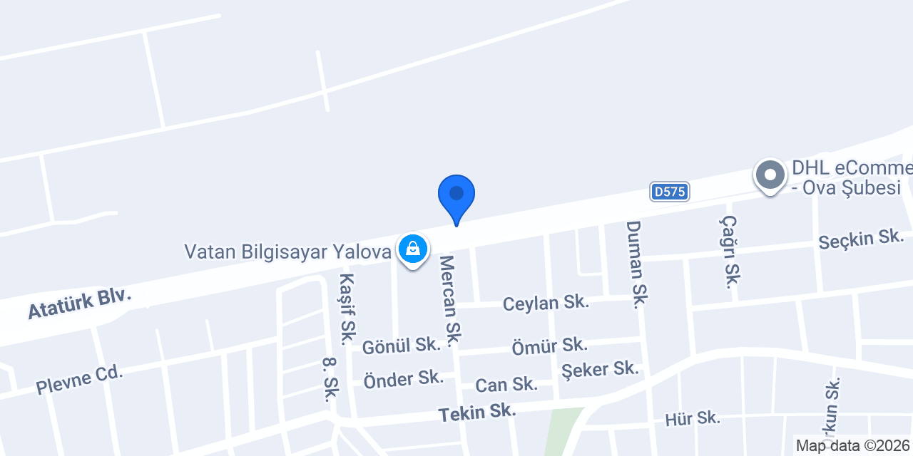 Sakarya Emir Tekstil konumu