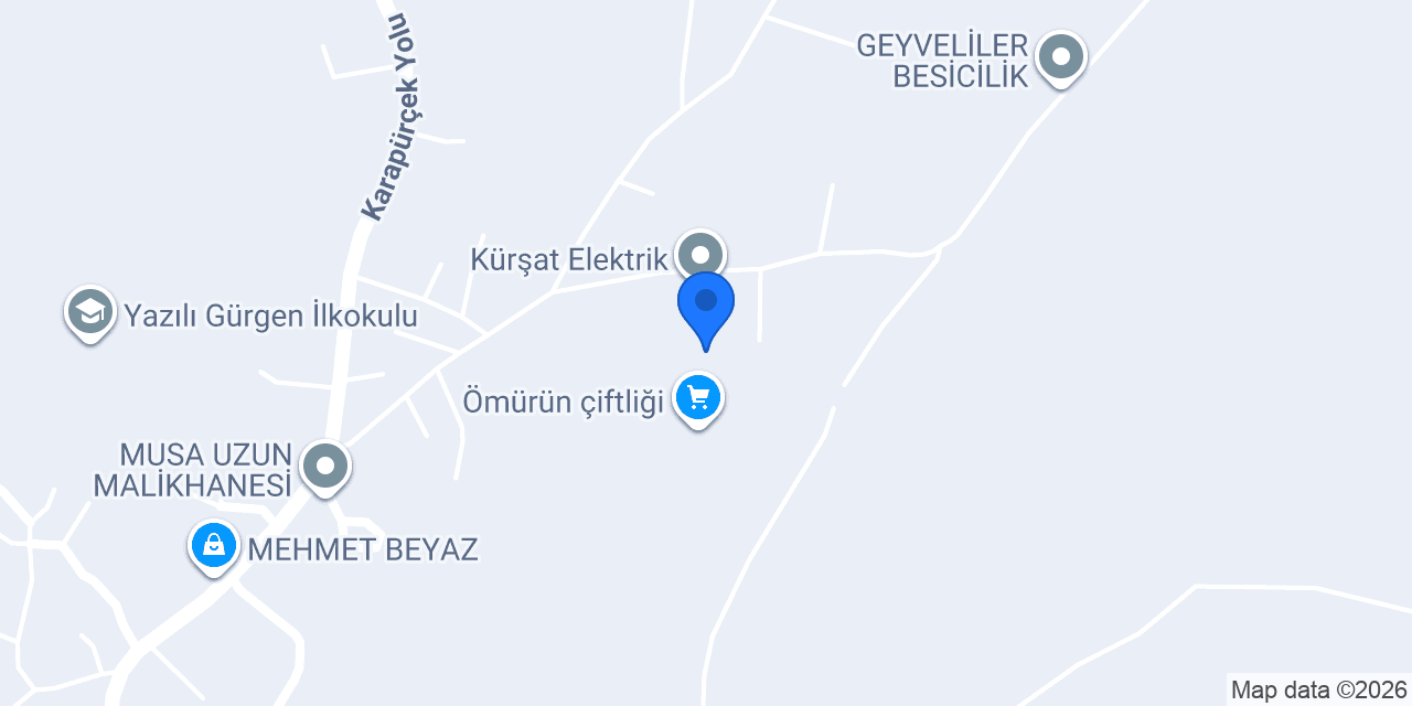 Ömürün çiftliği konumu