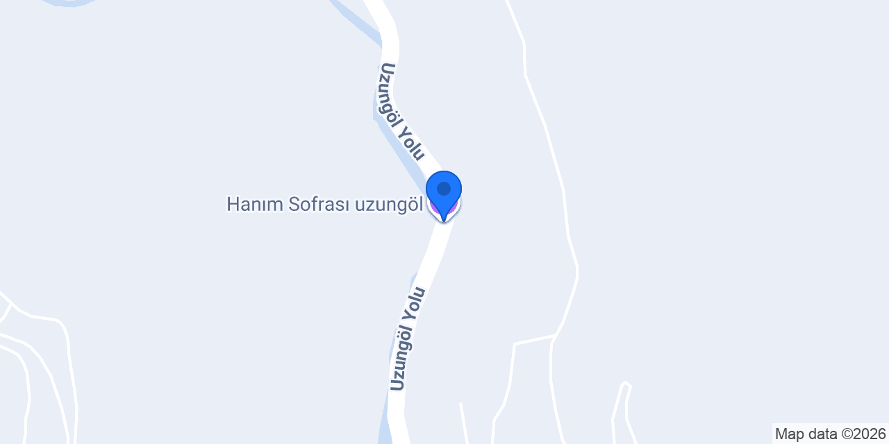 Hanım Sofrası uzungöl konumu