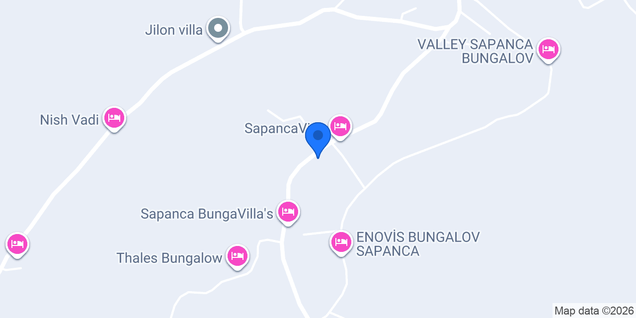 SAPANCA MAVERA BUNGALOW konumu