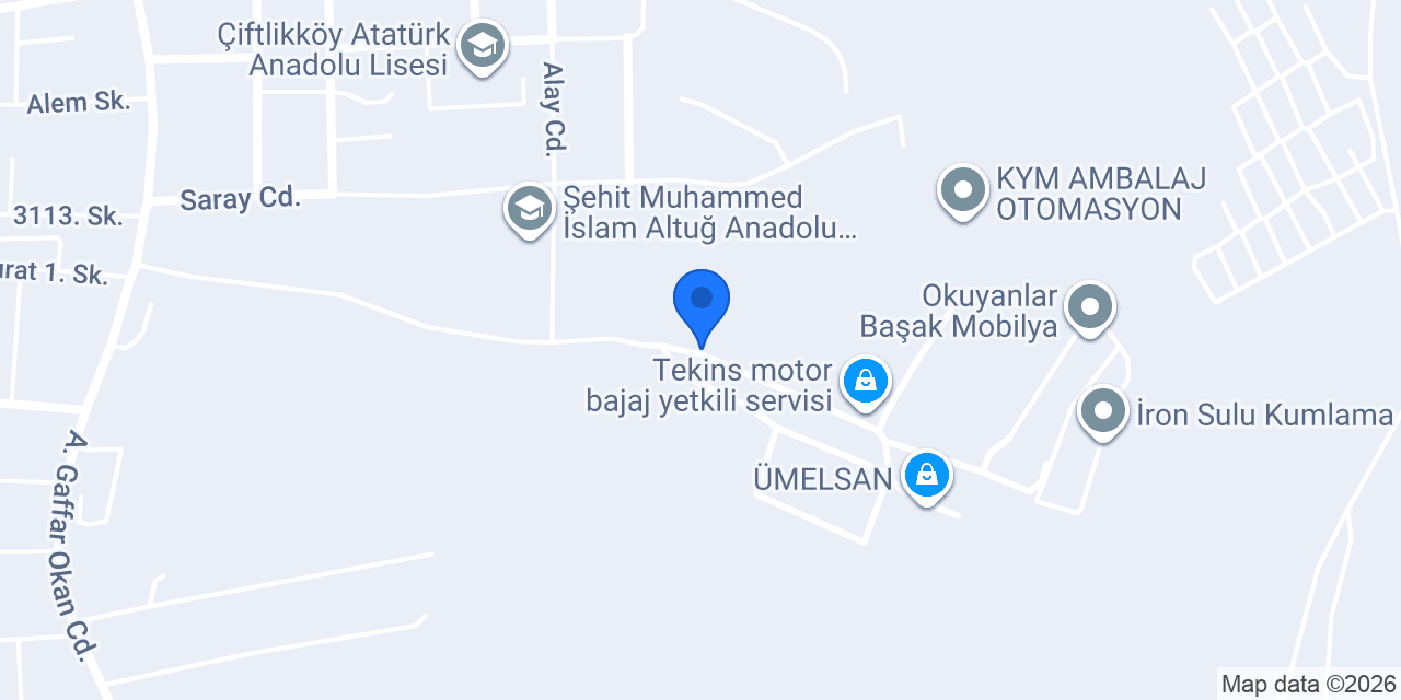 AZİM MOBİLYA DEKORASYON konumu