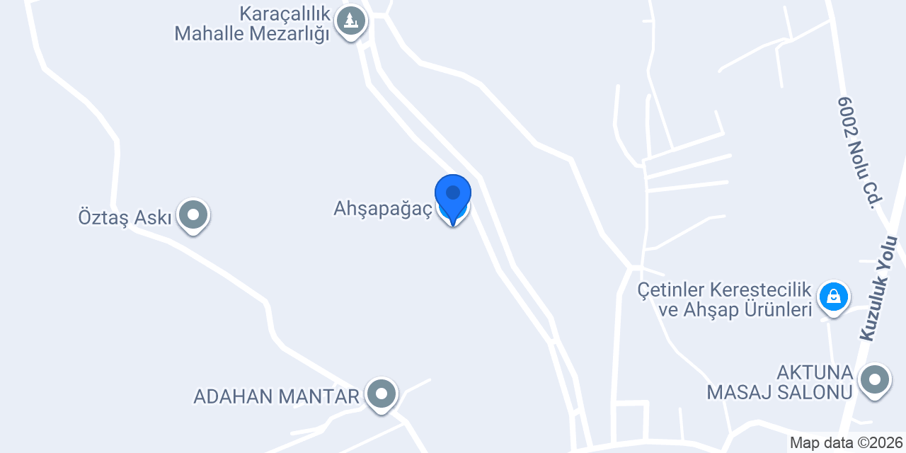 Ahşapağaç konumu