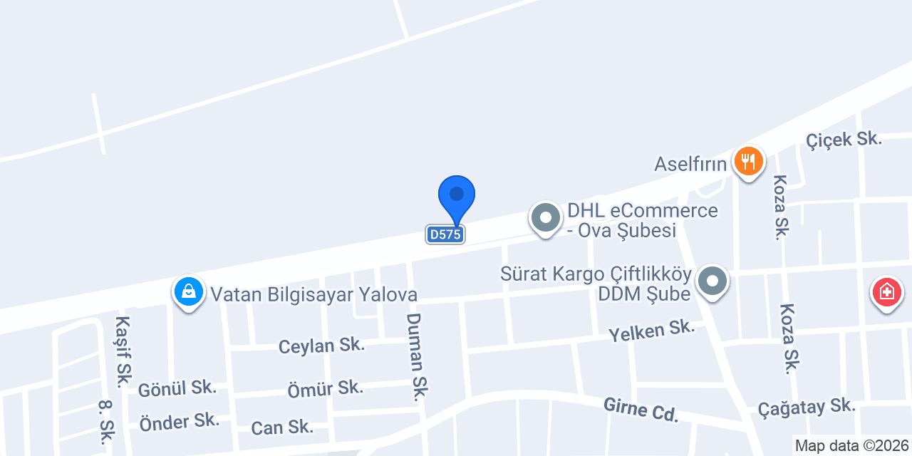 Çiftlikköy İlçe Milli Eğitim Müdürlüğü konumu