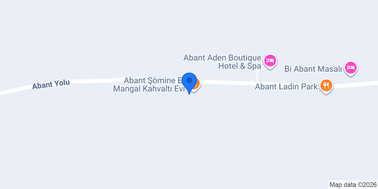 Abant Şömine's Otel konumu