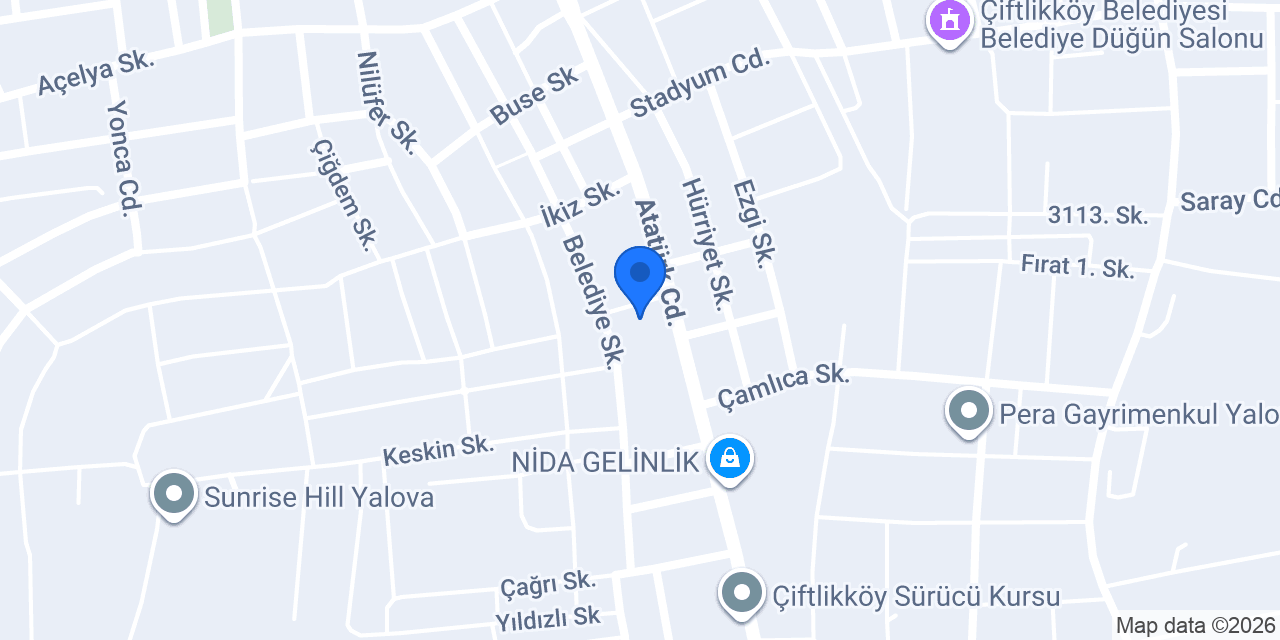 BilimFikir Anaokulu konumu
