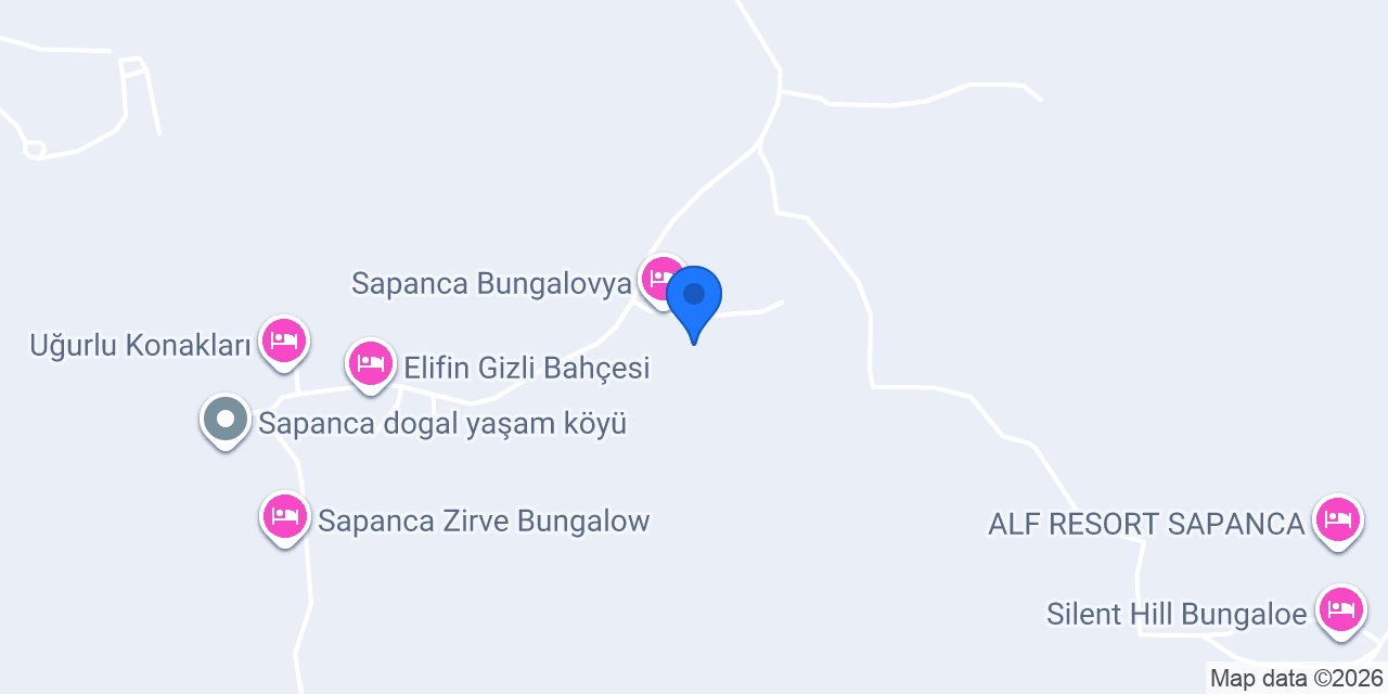 Benim Yeşil Bahçem bungalov konumu