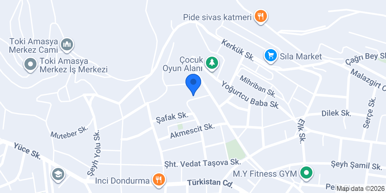 Fatih İlkokulu konumu