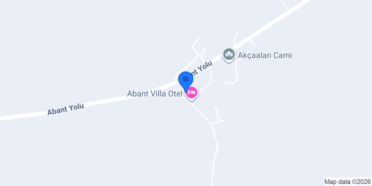 Abant Rüya Dağ Evi konumu