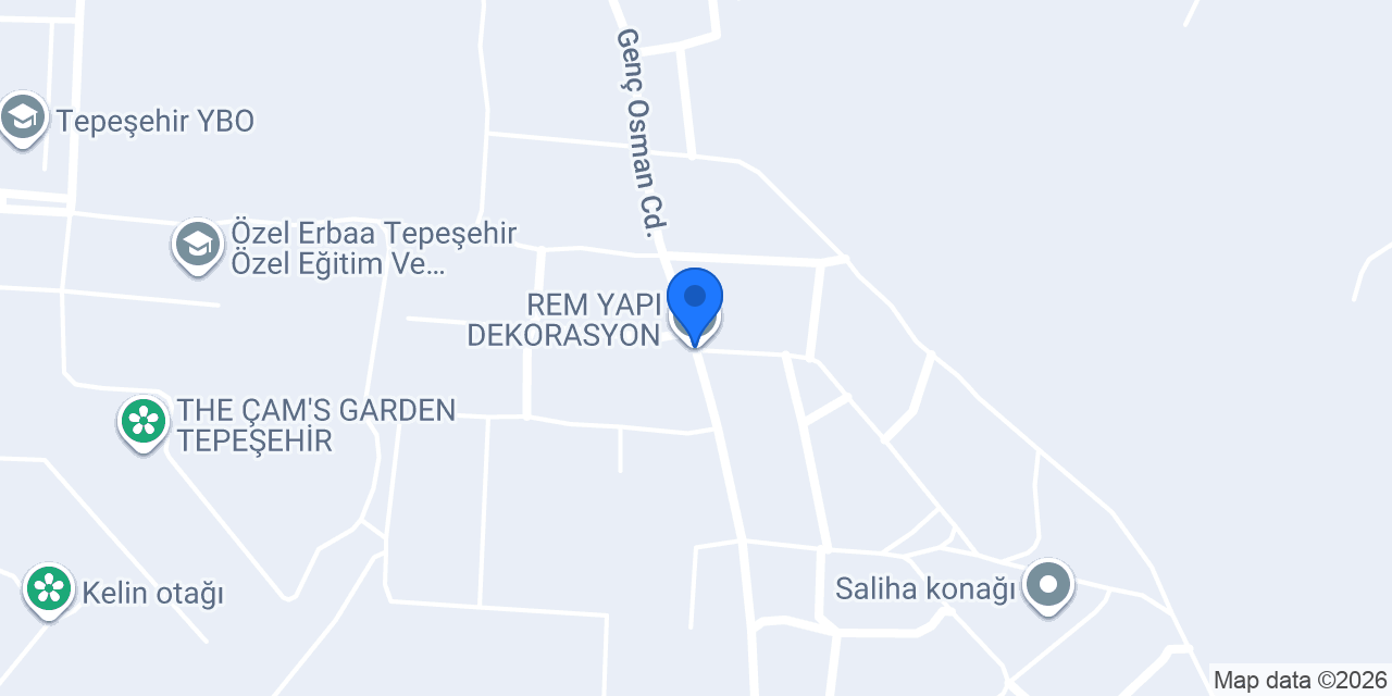 REM YAPI DEKORASYON konumu